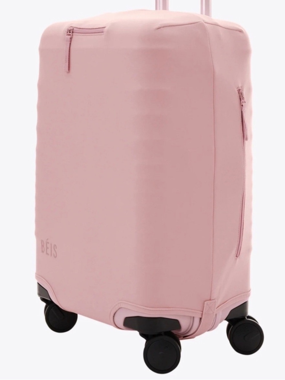 BEIS Atlas Pink Large Check In Luggage Cover